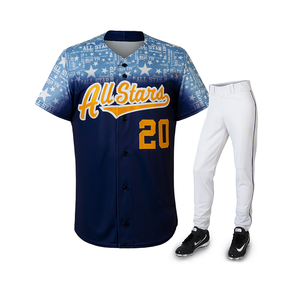 Baseball Uniform Model 02