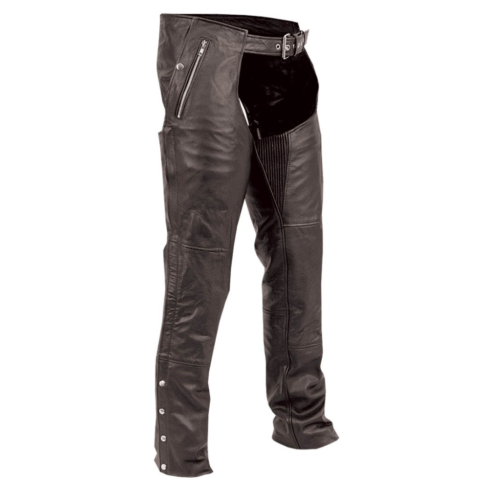 MOTORBIKE LEATHER PANTS LEATHER CHAPS